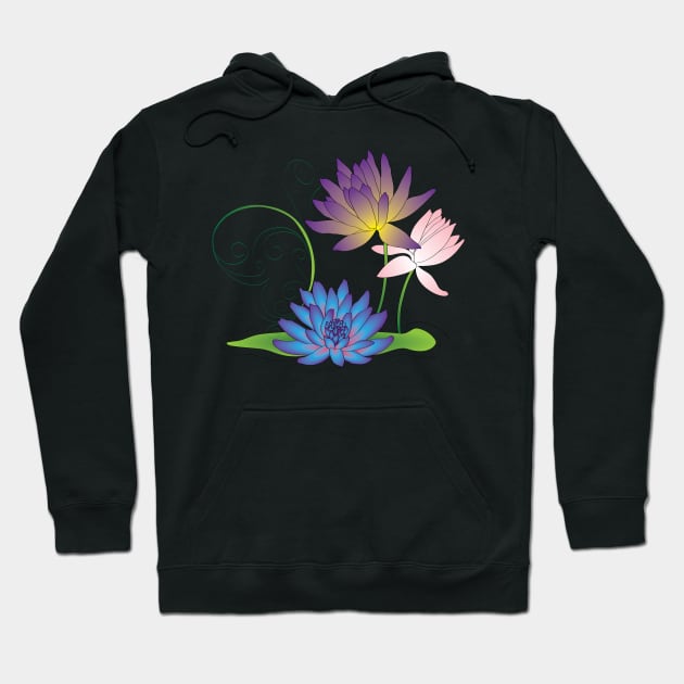 Lotus Hoodie by OrangeEdenDesigns